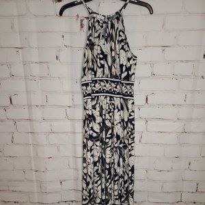 London Times Sleeveless Maxi dress. Size 8